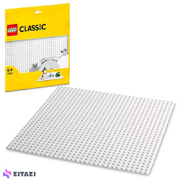 لگو سری کلاسیک مدل White Baseplate کد 11026