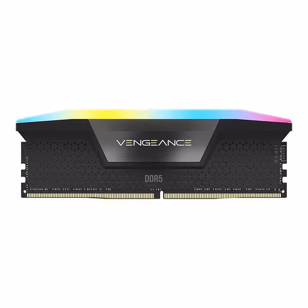 رم کورسیر مدل Corsair Vengeance RGB DDR5 16GB Single 5200MHz CL40