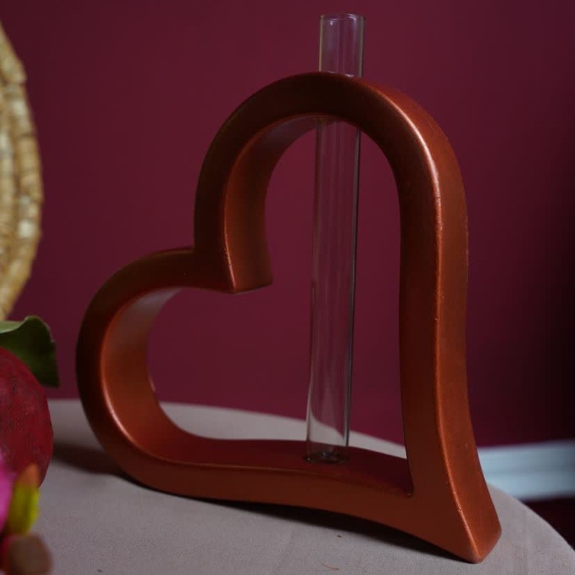 گلدان دکوری مدل  قلب