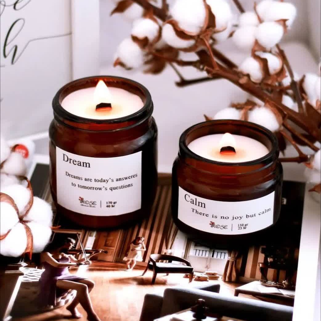 شمع شیشه ای