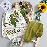 ست بلوز و شلوار اسپورت شیک و جذاب مناسب حدود سنی  1 تا 10 سال کیفیت تضمینی جنس دورس لاکرادار عالی 