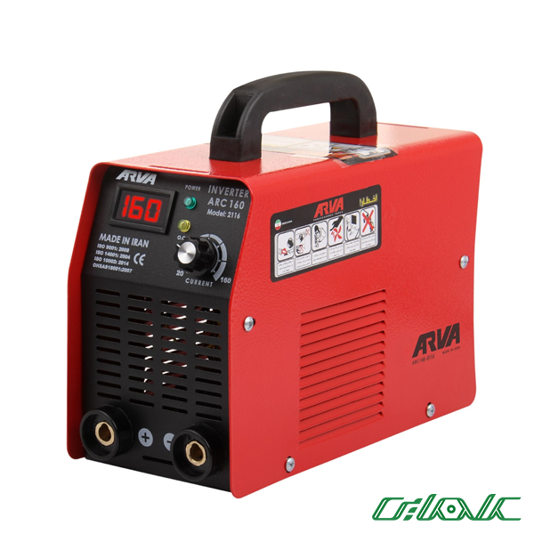 دستگاه جوش آروا مدل 2116 (اینورتر خانگی 160 آمپر)