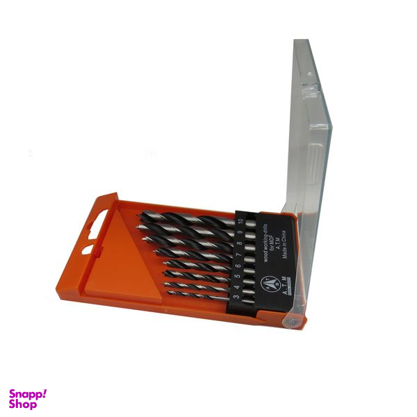 مته چوب ا تی ام مدل A 3-10  مجموعه 8 عددی