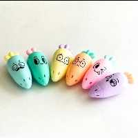 ماژیک هایلایتر طرح هویج در 6رنگ مختلف