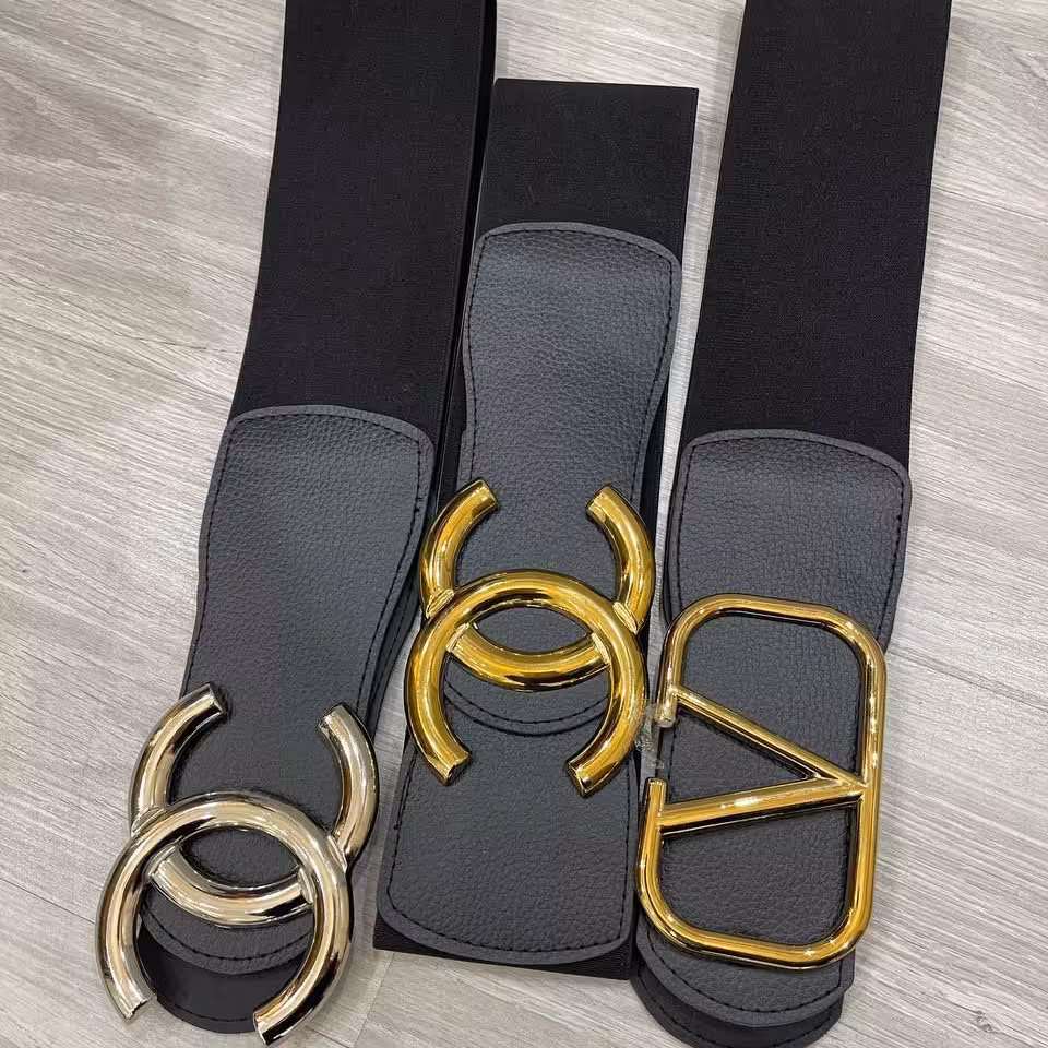 کمر بند زنانه کلاسیک پهن چرمی 