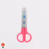 قیچی کودک سرگرد غلاف دار STM رنگ صورتی