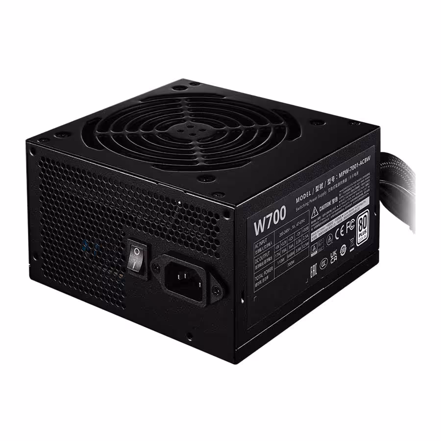 قیمت و خرید پاور کامپیوتر 700 وات کولرمستر مدل Elite NEX White W700 230V | یاس ارتباط