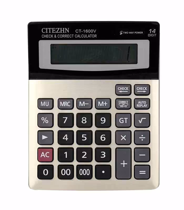 ماشین حساب مدل سیتی زن 1600