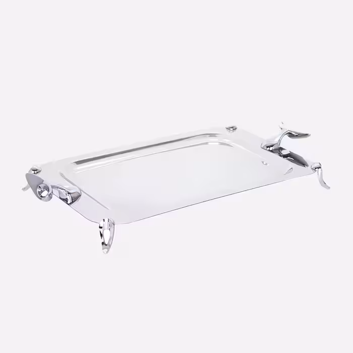 سینی پایه دار مستطیل متوسط نیوهوم مدل فلیم NH24-1011