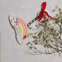 سرکلیدی خمیری رنگین کمان