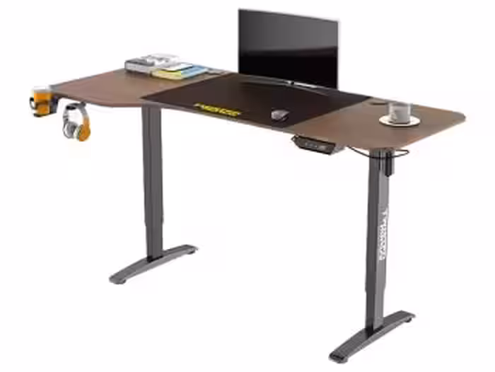 میز گیمینگ تویستد مایندز مدل Twisted Minds T Shaped Electric-height adjustable Left