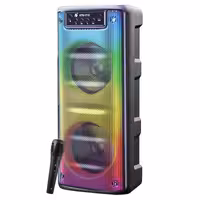 اسپیکر قابل حمل مدل kts 1713 دبل 6.5 اینچ 