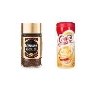 قهوه فوری نسکافه مدل GOLD مقدار 50 گرم به همراه کافی میت نستله 170 گرم