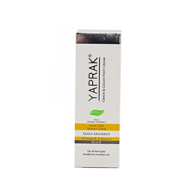 کرم رفع ترک و پینه پا یاپراک(Yaprak Crack And Callus Foot Cream)