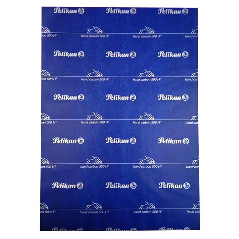 کاربن پلیکان آبی و مشکی سایز A4 بسته 10 عددی