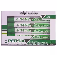 ماژیک وایت برد پرشیا سبز بسته 12عددی