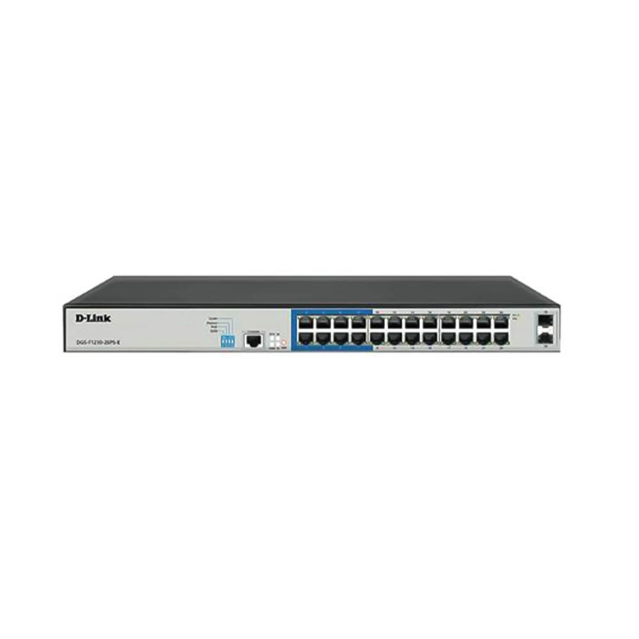 سوییچ 24 پورت رکمونت دی لینک مدل DGS-F1210-26PS-E
