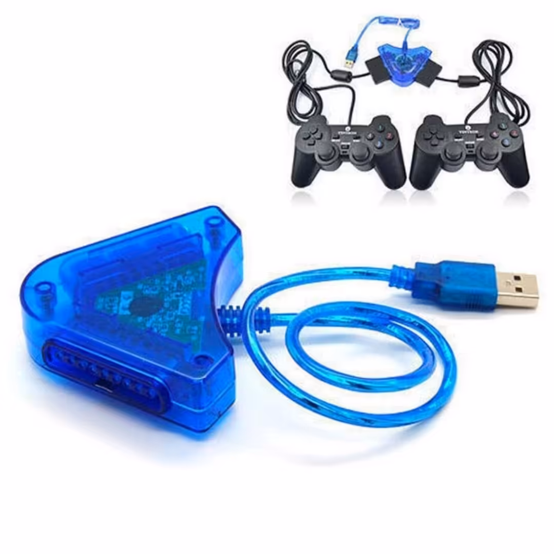 تبدیل دسته بازی پلی استیشن 2 به USB 