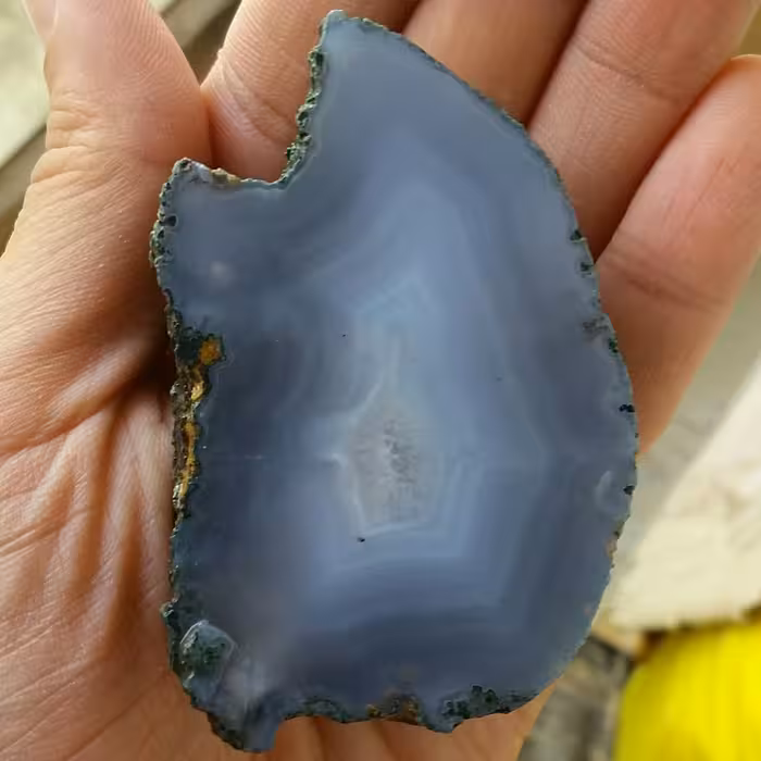 اسلایس سنگ راف عقیق سلیمانی 3بعدی محشر 100در100 طبیعی زیبااا محشر خاص