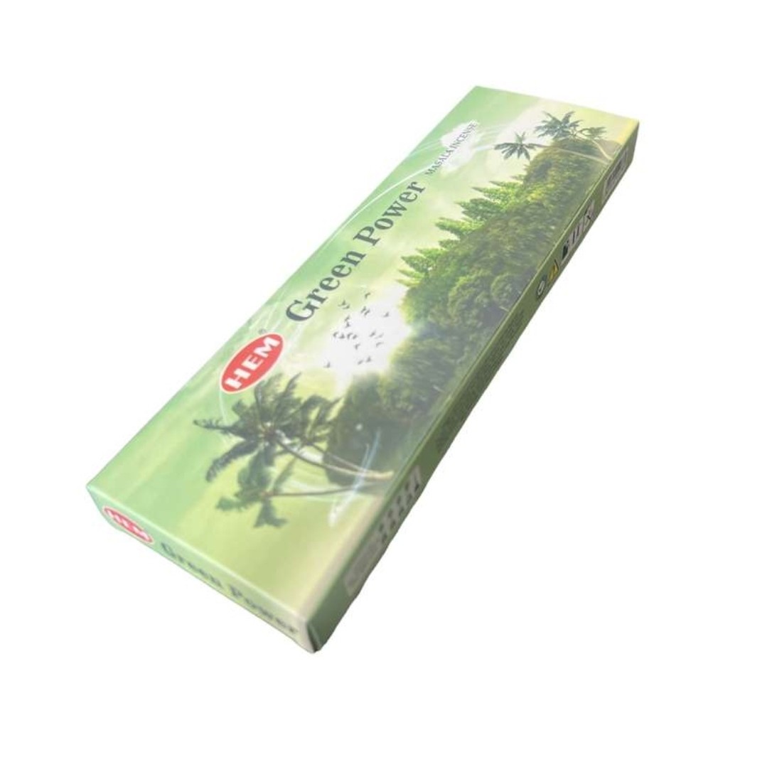 عود دستساز هندی  رایحه  GREEN POWER 