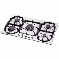 اجاق گاز صفحه ای استیل البرز مدل S-5905  مدل