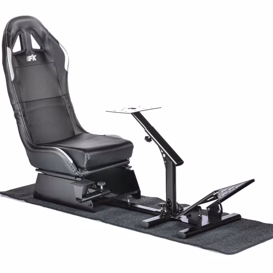 خرید صندلی رانندگی FK Automotive eGame Suzuka Carbon Look Racing Simulator با بهترین قیمت