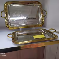 سینی چای  در  دو سایز بزرگ و کوچک