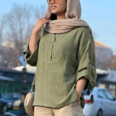 مانتو اسپرت زنانه لنین مانتو اسپرت لنین مدل مانتو اسپرت لنین نخ وپنبه