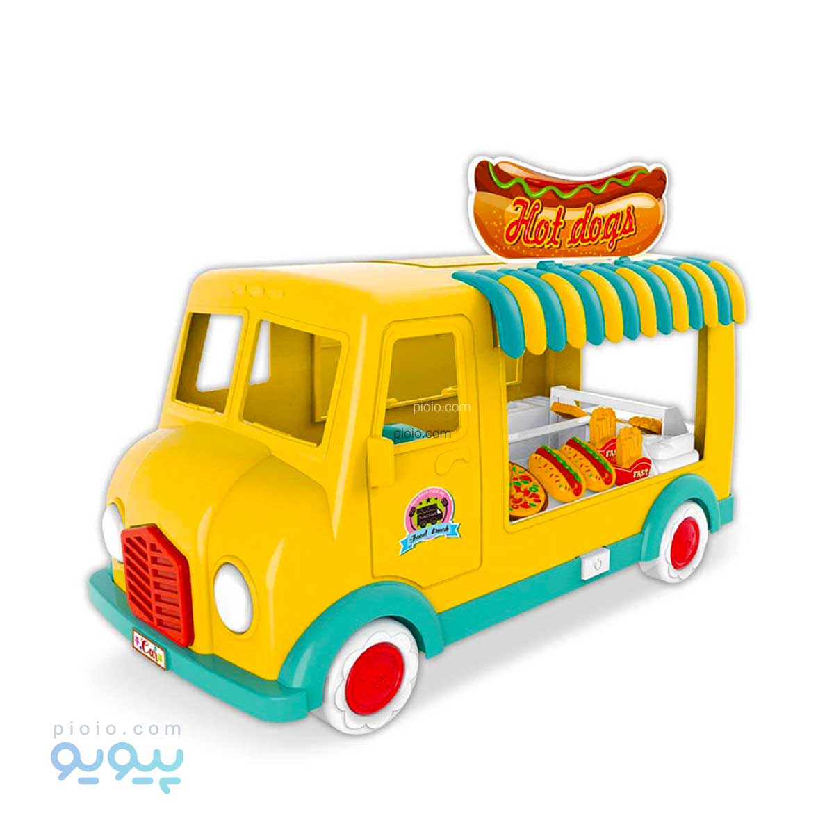 ماشین اسباب بازی FOOD TRUCK آیتم 66090/2/3 تک و عمده