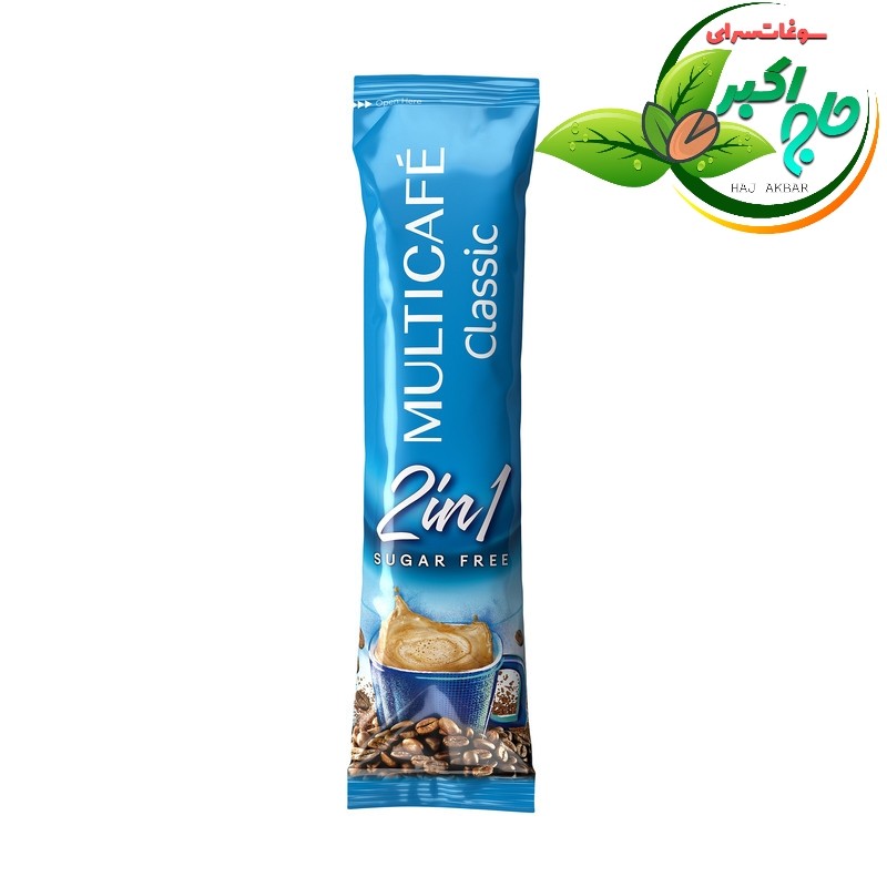 کافی میکس 2در1 بدون شکر مولتی کافه