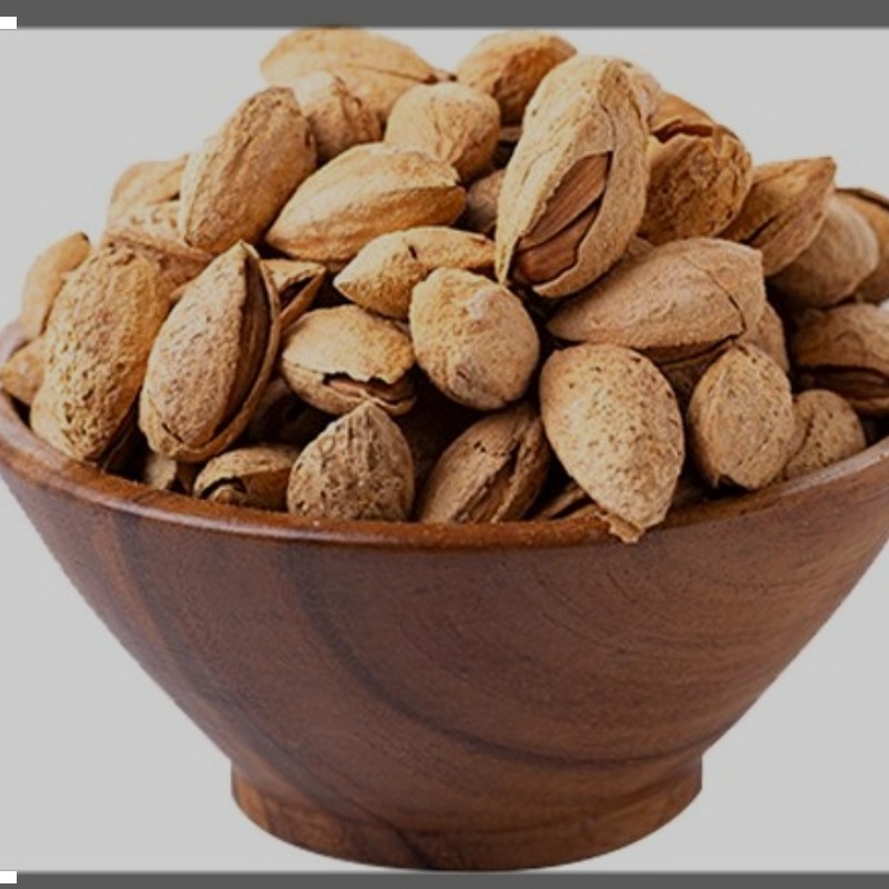 بادام کاغذی خام منقا 1 کیلویی فروشگاه گیتی 