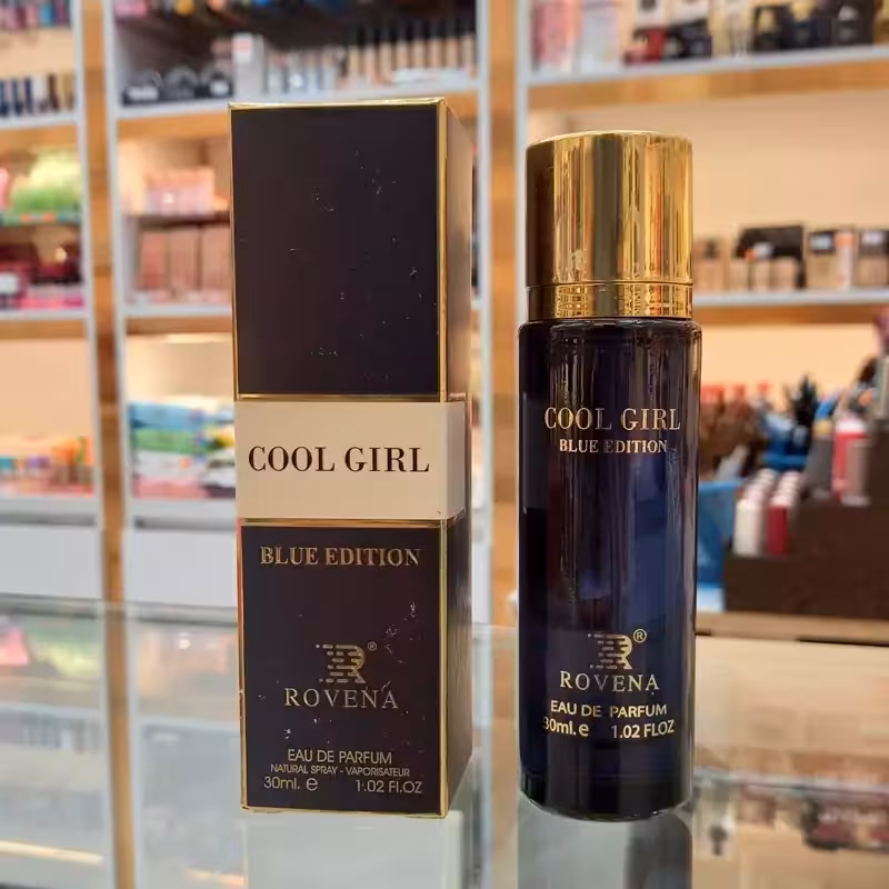 عطر زنانه گودگرل آبی 30 میل برند روونا | amazonchi