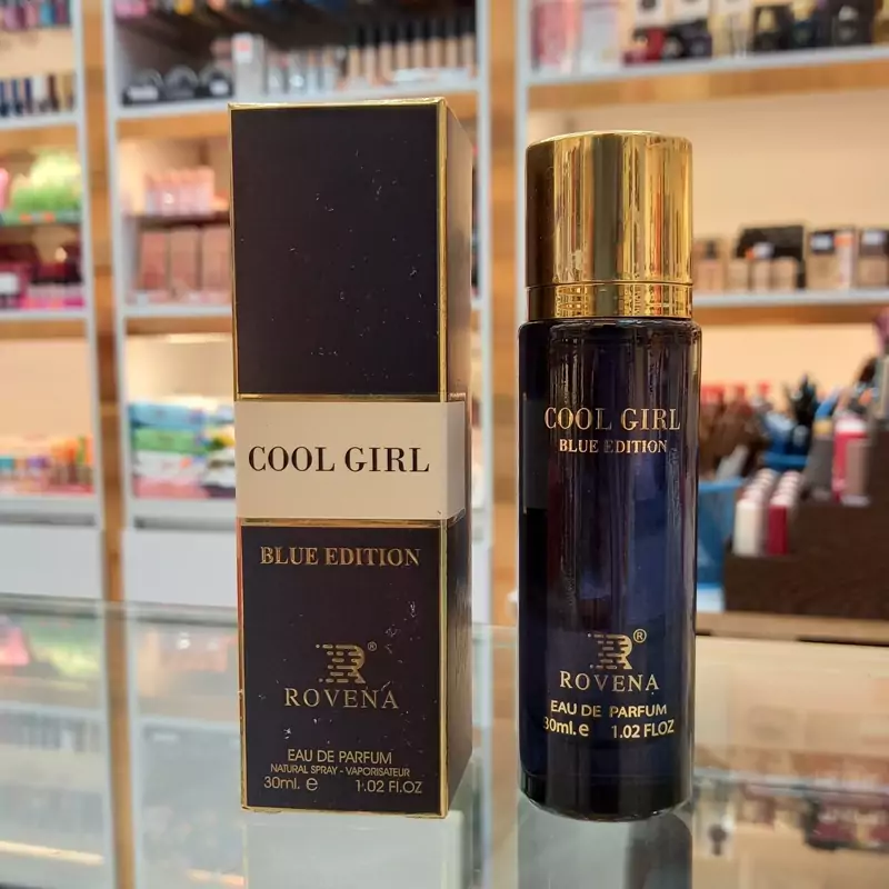 عطر زنانه گودگرل آبی 30 میل برند روونا | amazonchi