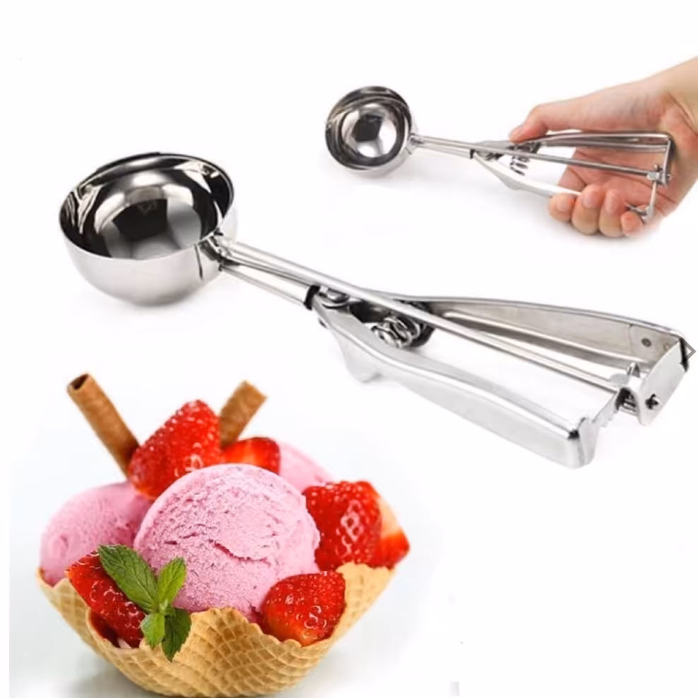 اسکوپ بستنی انبری اسکوپ زن بستنی جنس استیل ضد زنگ 