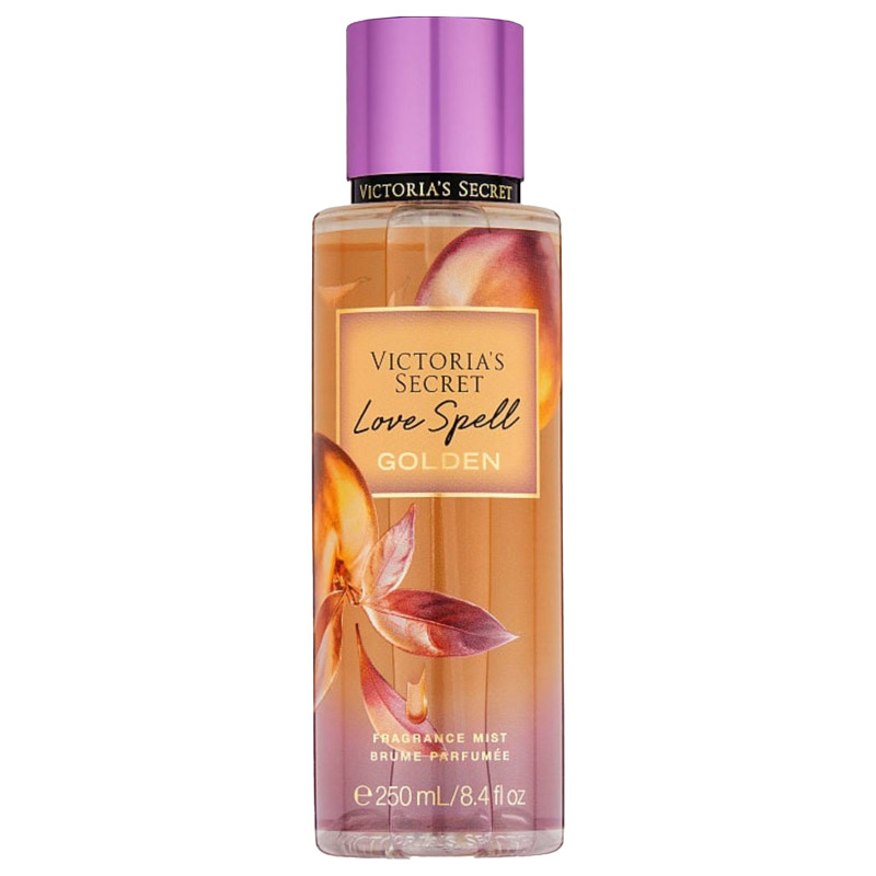بادی اسپلش لاو اسپل گلدن ویکتوریا سکرت اورجینال - Victoria's Secret Love Spell Golden Body Splash 250ml