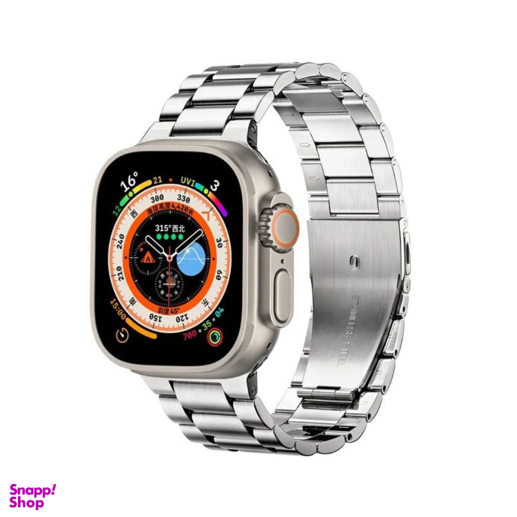 ست ساعت هوشمند و عقربه ای مدل JSYES M72 Ultra Max سایز 49 میلی متر مجموعه 8 عددی