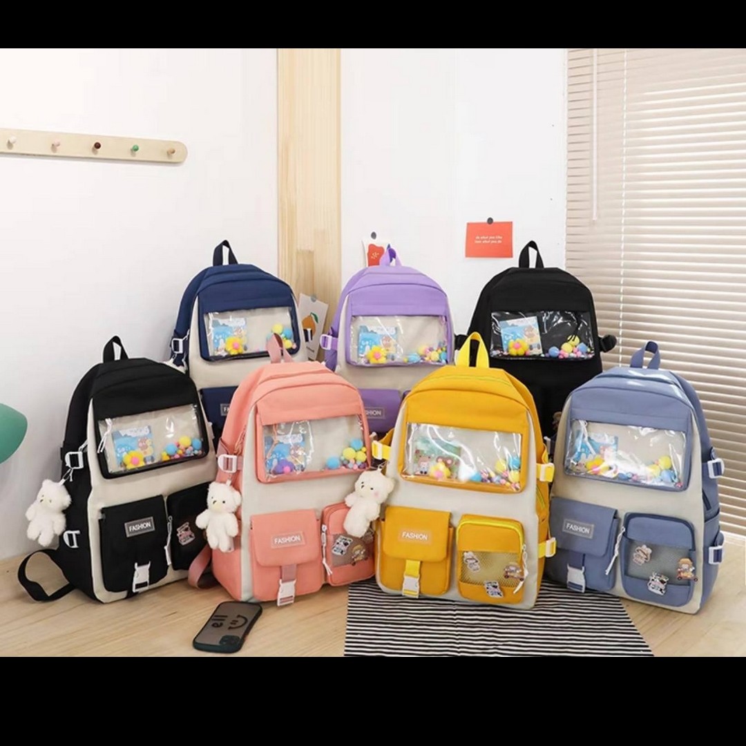 ارسال رایگان ست کیف و کوله اسپرت 5 تکه کد 416 توپی