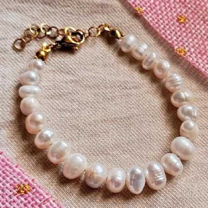 دستبند مروارید پرورشی اصل