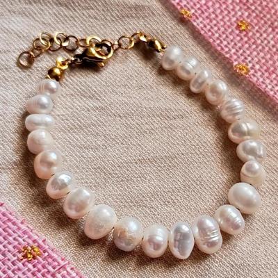 دستبند مروارید پرورشی اصل