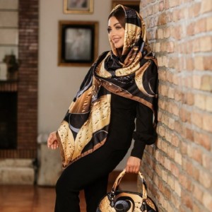 ست کیف نیمدایره و روسری