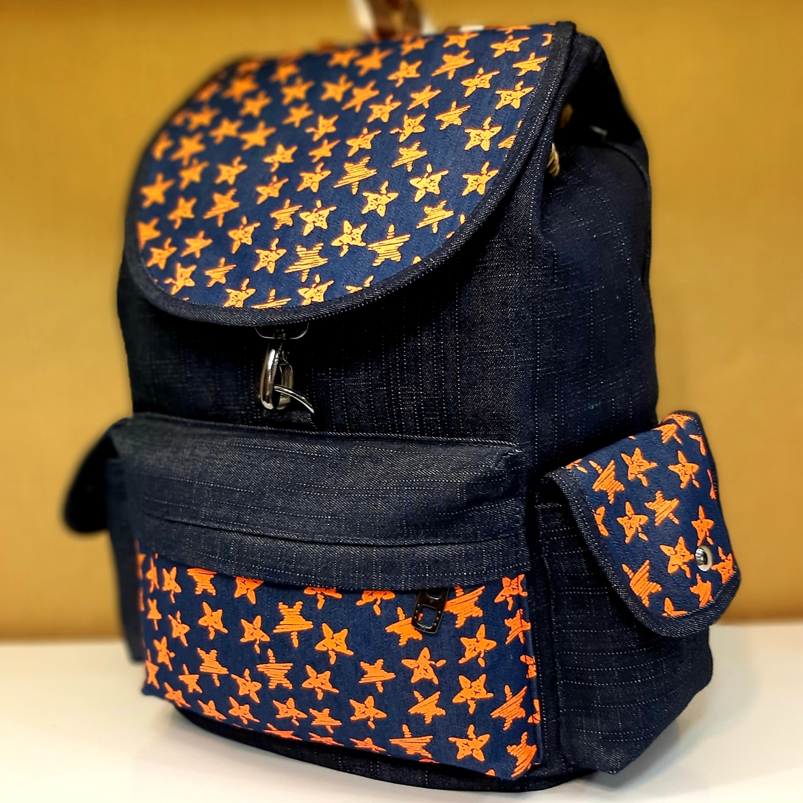 کوله پشتی جین Orange Star