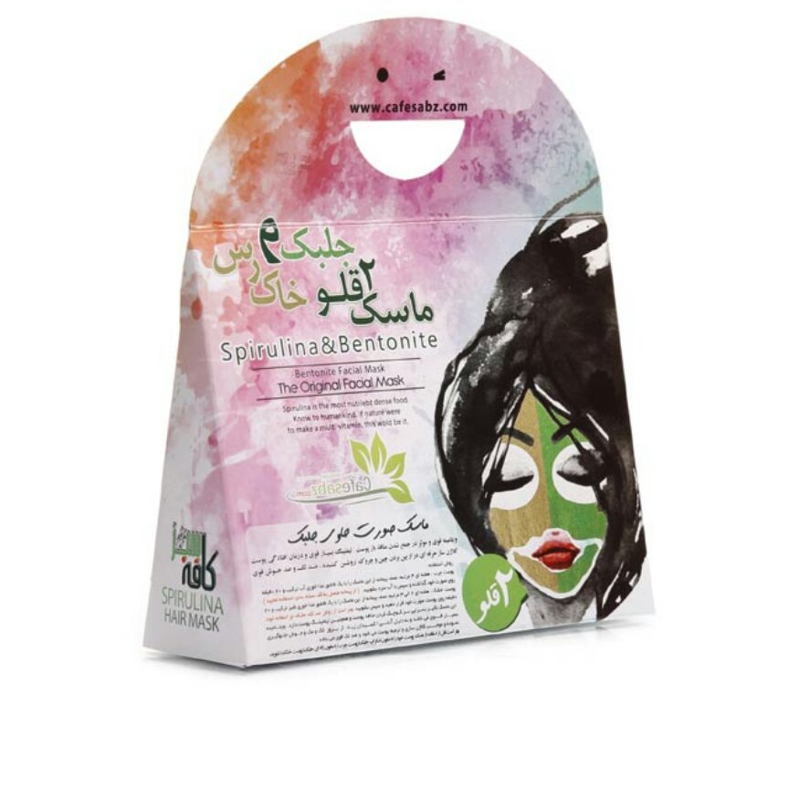 ماسک 2قلو جلبک و خاک رس