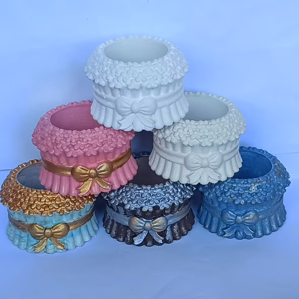 ظرف بتنی سبزه