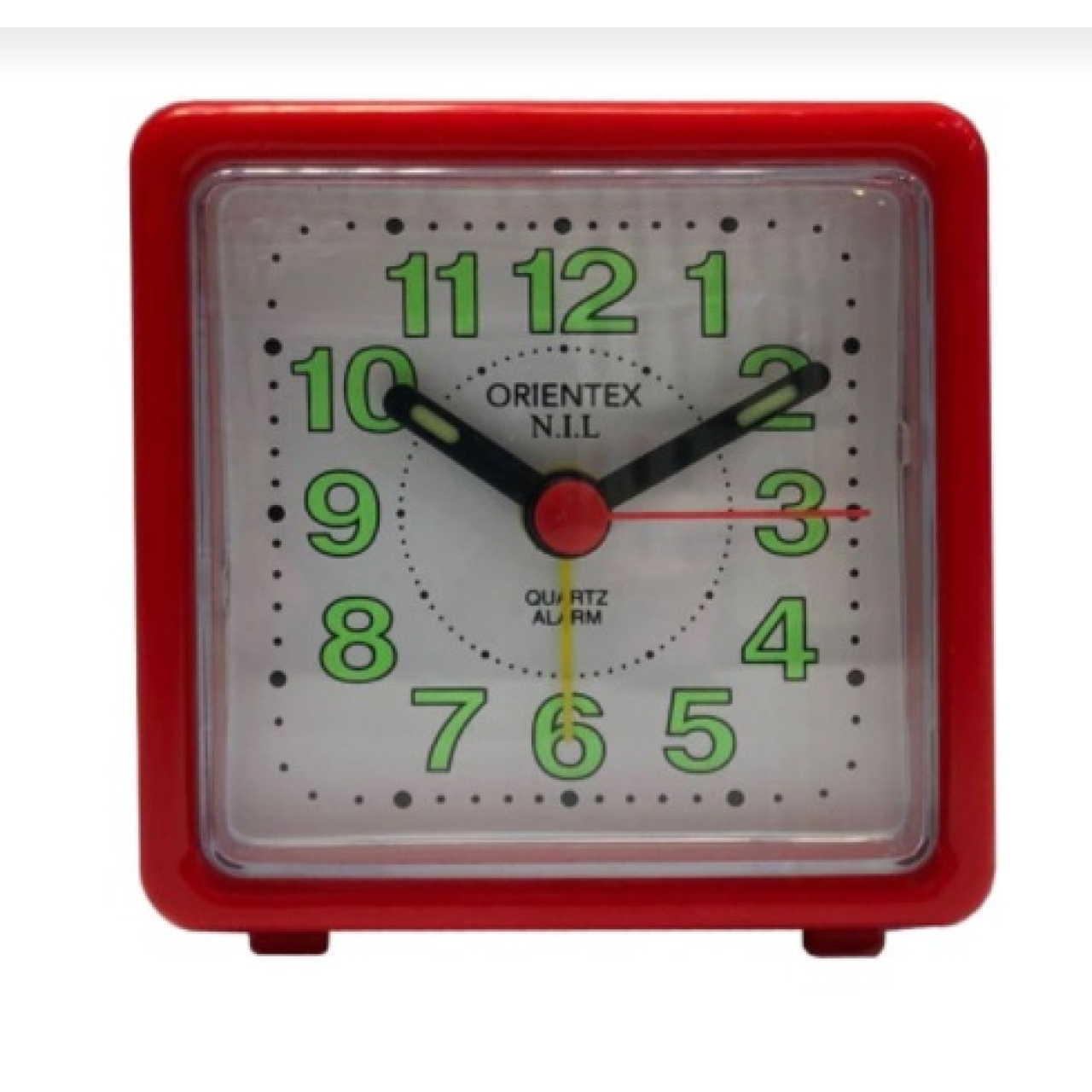 ساعت رومیزی مربعی اورینتکس صفحه سفید