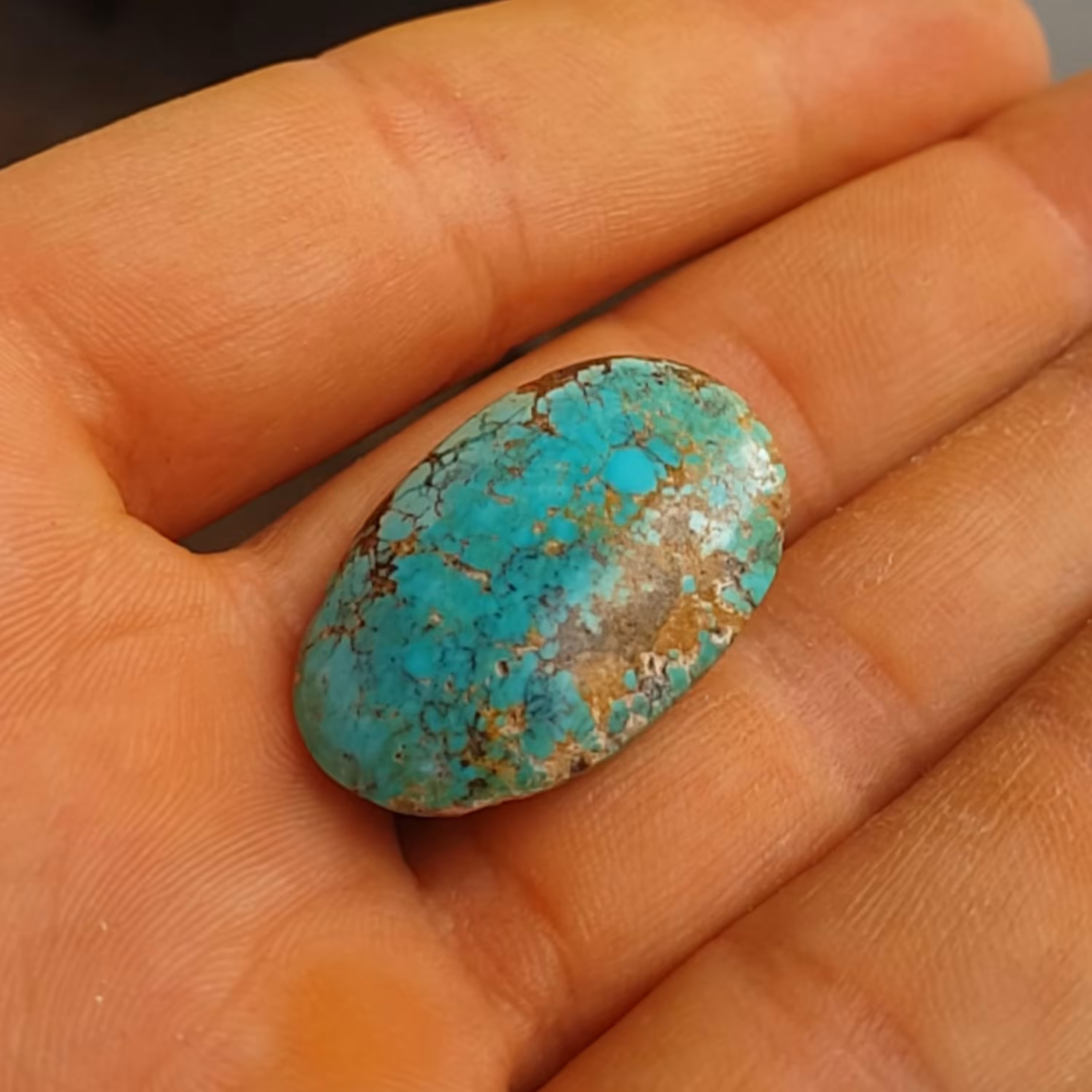 نگین فیروزه اصل نیشابور