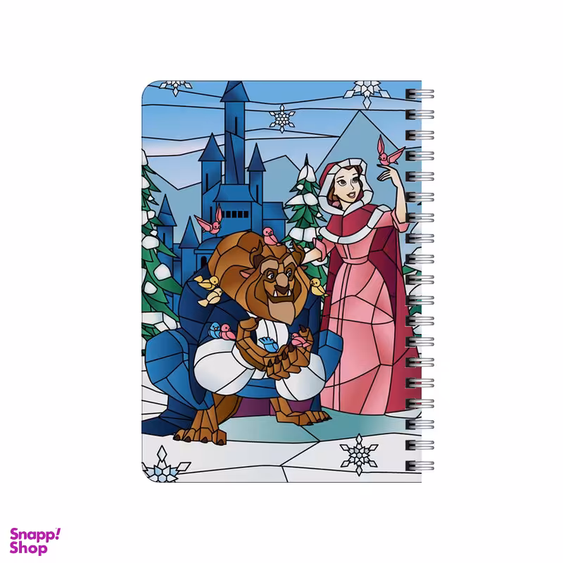 دفترچه یادداشت بامبیلیپ مدل چوبی طرح دیو  و دلبر کد 2261521