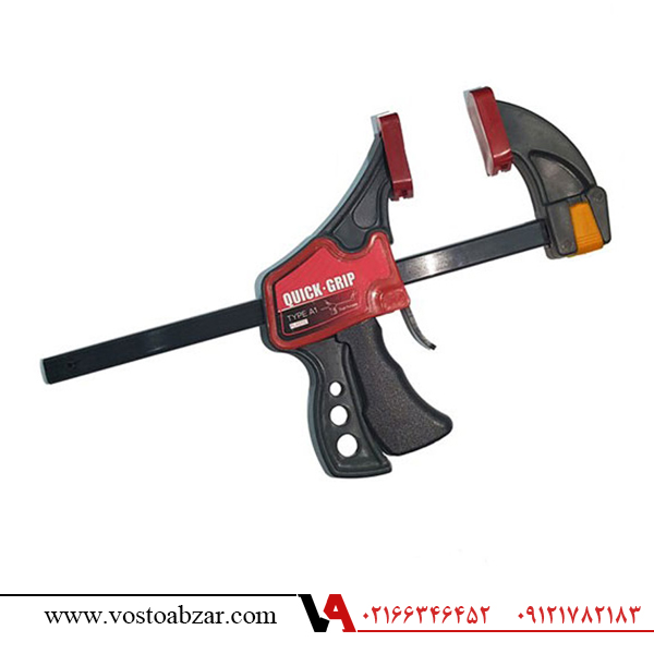 گیره تفنگی اتوماتیک پلاستیکی مدریت سایز 50 سری A1