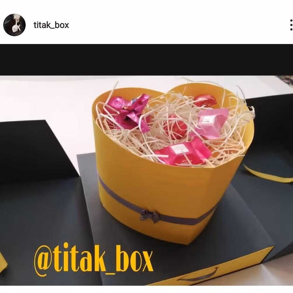 جعبه شکلات و هدیه