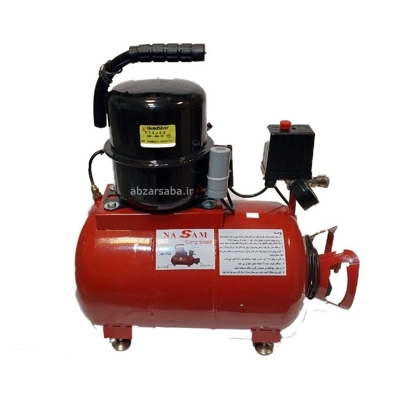 کمپرسور باد سایلنت نسام (30 لیتری)