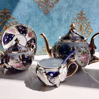 ست چای خوری اصل Thun چک Bohemian 